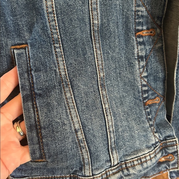 Old Navy Dark Blue Denim Jacket - Picture 3 of 4